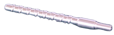 Visher CHISTOGUN 24SJAM (d=5,1 mm, dyural', rez'ba papa, dyujmovaya, 8-32)